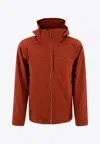 Arc'teryx Ralle Windbreaker Jacket In Orange