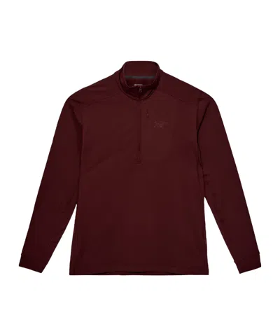 Arc'teryx Rho Lt Zip Neck In Brown