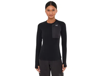 Arc'teryx Rho Sv Crew Women's Sweater Black: Md