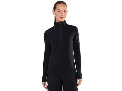 Arc'teryx Rho Sv Zip Neck Women's Sweater Black: Sm, Elastane/nylon/polyester