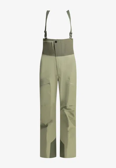 Arc'teryx Rush Bib Gore-tex Pro Technical Pants In Green