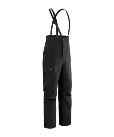Arc'teryx Rush Bib Pant Ski Overalls In Black
