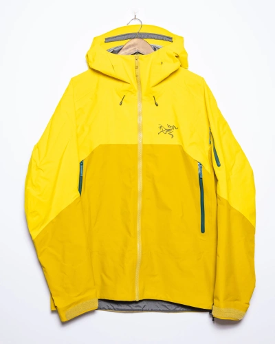 Pre-owned Arc'teryx Rush Jacket Yellow Gore-tex Pro Snowboard/ski