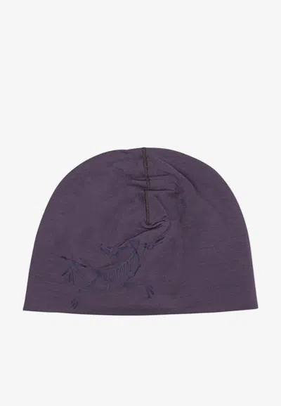 Arc'teryx Satoro Merino Reversible Beanie In Purple