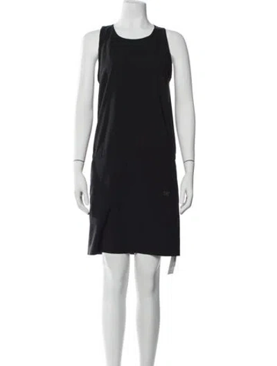 Pre-owned Arc'teryx Scoop Neck Mini Dress In Gray