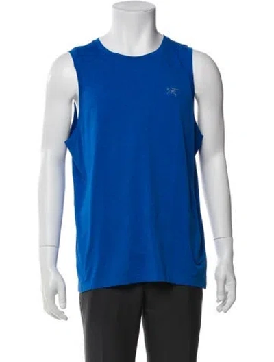 Pre-owned Arc'teryx Scoop Neck Sleeveless T-shirt In Blue