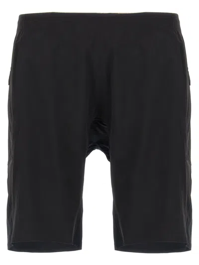 Arc'teryx Secant Comp Track Bermuda Shorts In Black