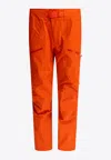 Arc'teryx Sentinel Straight-leg Pants In Orange