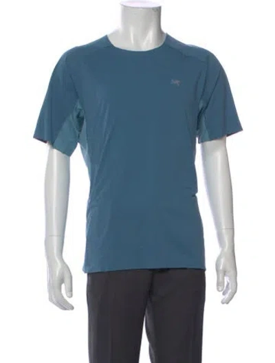 Pre-owned Arc'teryx Short Sleeve Shirt In Blue