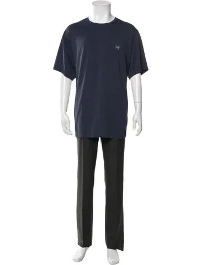 Pre-owned Arc'teryx Short Sleeve Shirt In Blue
