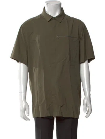 Pre-owned Arc'teryx Short Sleeve Shirt In Green