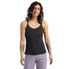 Arc'teryx Silene Tank Top Women's Heather Black Climbing Performance Red685 In Black