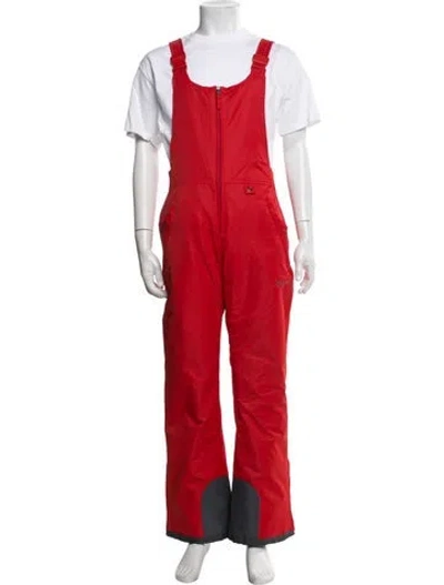 Pre-owned Arc'teryx Ski Pants In Red