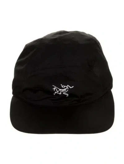 Pre-owned Arc'teryx Solid Baseball Cap In Black