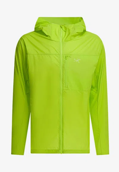 Arc'teryx Squamish Windbreaker Jacket In Green