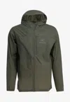 Arc'teryx Squamish Zip-up Windbreaker Jacket In Green