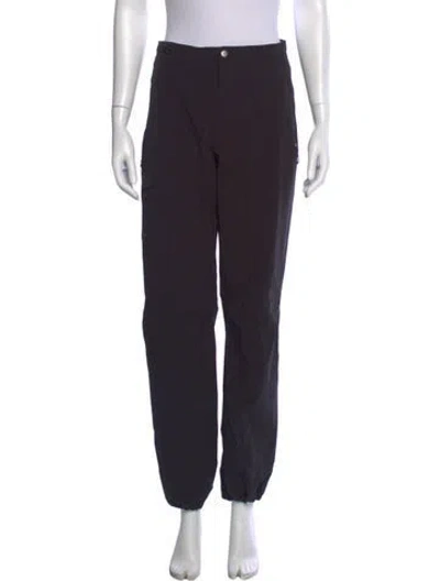 Pre-owned Arc'teryx Straight Leg Pants In Black