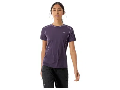 Arc'teryx Sunna Crew Short Sleeve In Purple