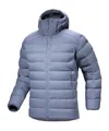 Arc'teryx Thorium Hooded Down Jacket In Blue