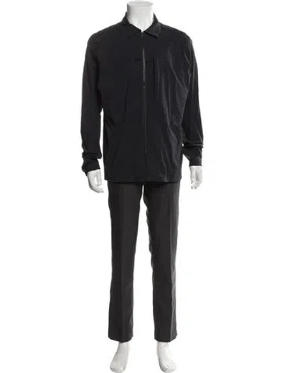 Pre-owned Arc'teryx Trench Coat In Gray