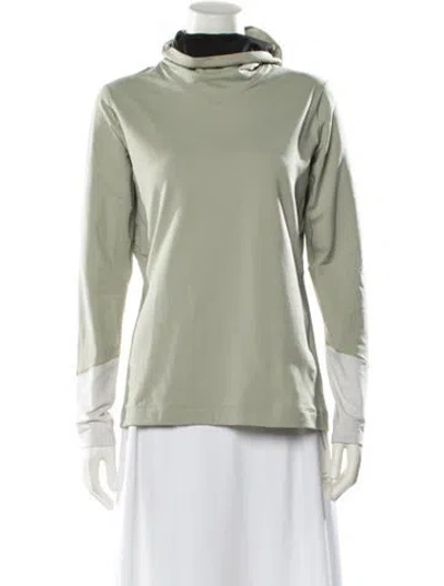 Pre-owned Arc'teryx Turtleneck Long Sleeve Sweatshirt In Green