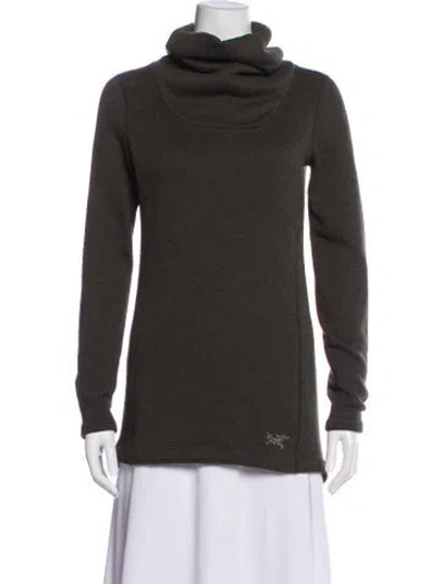 Pre-owned Arc'teryx Turtleneck Sweater In Gray