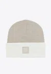 Arc'teryx Two-tone Logo Patch Beanie In Gray