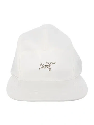 Pre-owned Arc'teryx Unstructured Baseball Hat In White