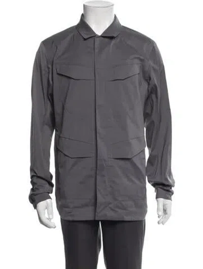 Pre-owned Arc'teryx Utility Jacket W/ Tags In Gray