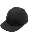 Arc'teryx Black Plain Baseball Cap In Black