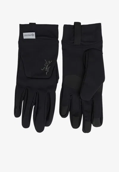 Arc'teryx Venta Logo Gloves In Black