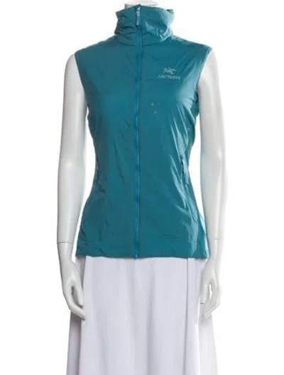 Pre-owned Arc'teryx Vest In Blue