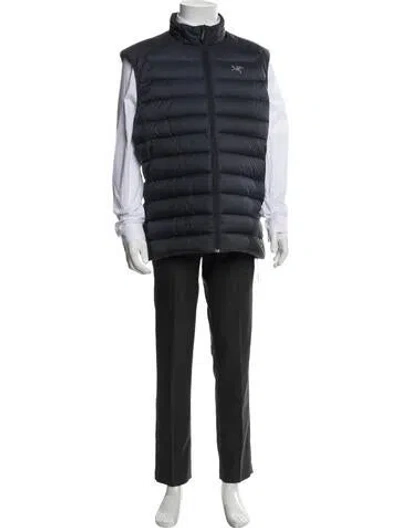 Pre-owned Arc'teryx Vest In Blue/orange