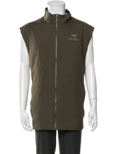 Pre-owned Arc'teryx Vest In Green