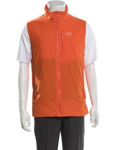 Pre-owned Arc'teryx Vest In Orange