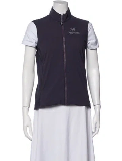 Pre-owned Arc'teryx Vest In Purple