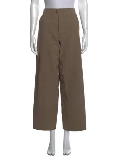 Pre-owned Arc'teryx Wide Leg Pants In Brown