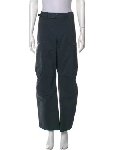 Pre-owned Arc'teryx Wide Leg Pants In Green