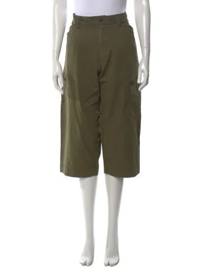 Pre-owned Arc'teryx Wide Leg Pants In Green