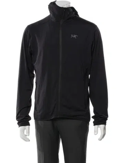Pre-owned Arc'teryx Windbreaker In Black