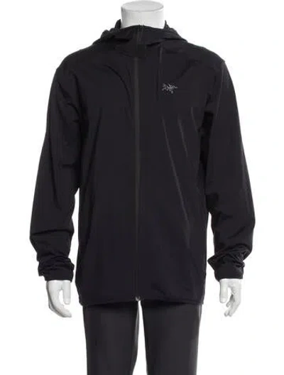 Pre-owned Arc'teryx Windbreaker In Black