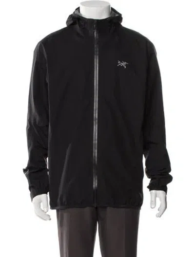Pre-owned Arc'teryx Windbreaker In Black