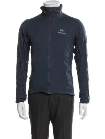 Pre-owned Arc'teryx Windbreaker In Blue