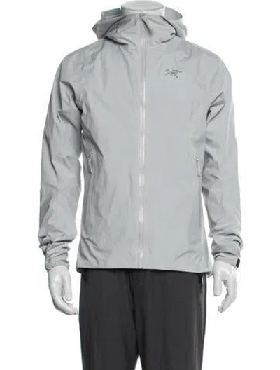 Pre-owned Arc'teryx Windbreaker In Blue