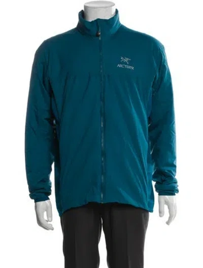 Pre-owned Arc'teryx Windbreaker In Blue