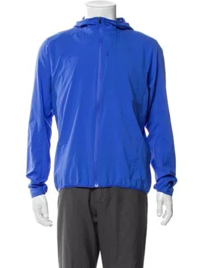 Pre-owned Arc'teryx Windbreaker In Blue
