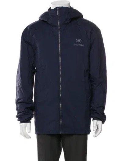 Pre-owned Arc'teryx Windbreaker In Blue