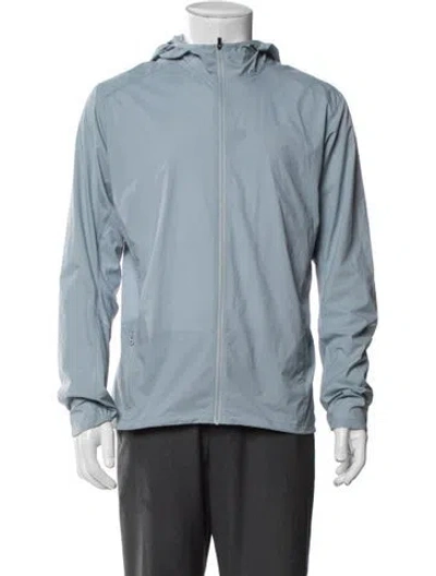 Pre-owned Arc'teryx Windbreaker In Blue