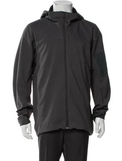 Pre-owned Arc'teryx Windbreaker In Gray