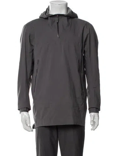 Pre-owned Arc'teryx Windbreaker In Gray